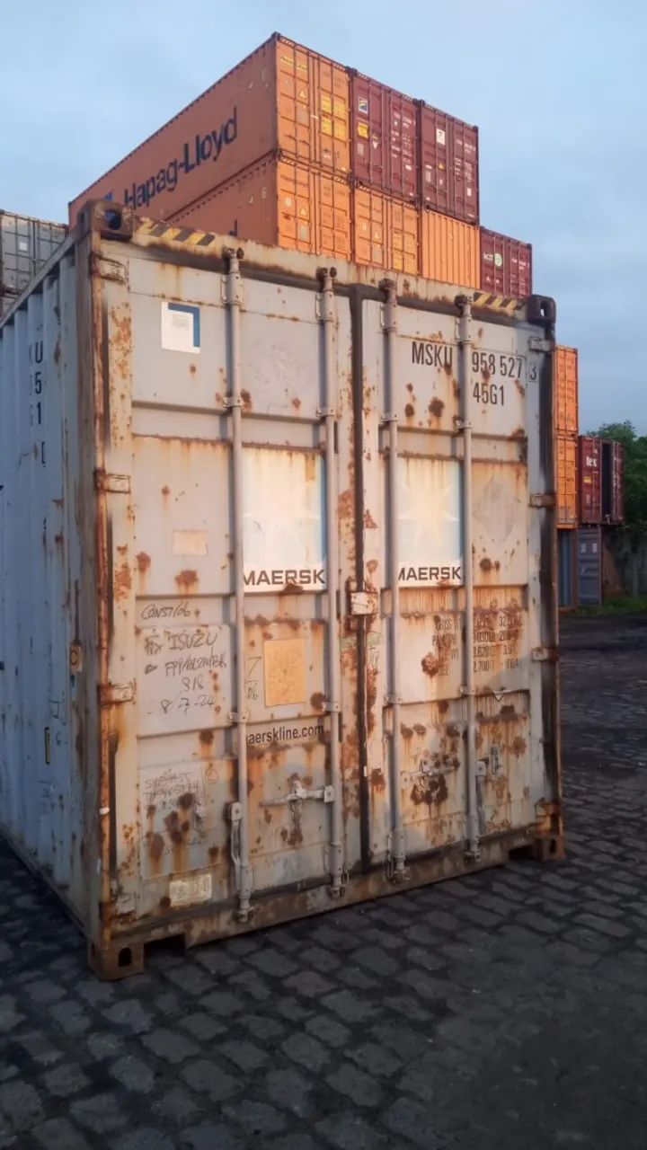 Containers 20 e 40 pés A pronta entrega - Foto 2