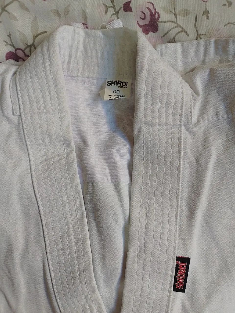 Kimono Karate Lona Média (K10) Medium Canvas Novo no Plástico Infantil (6/8 anos) só R$220 - Foto 4