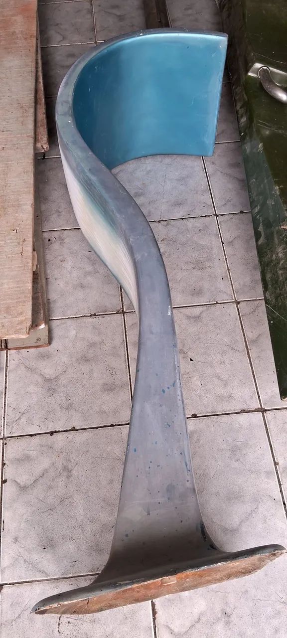 Cascata de fibra, para piscina. 