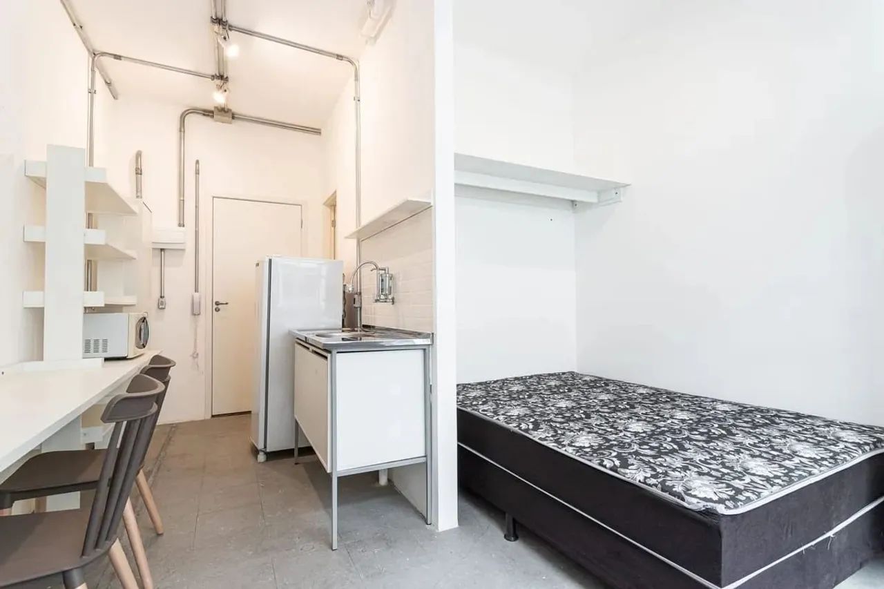 Apartamento com 1 Quarto para alugar, 22m² - República - Foto 3