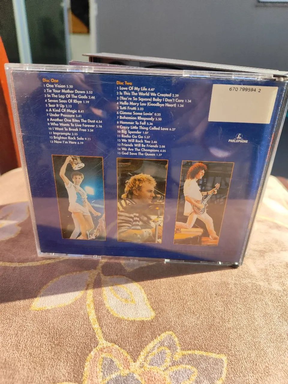 Cd Queen live até Wembley 86 - Foto 3