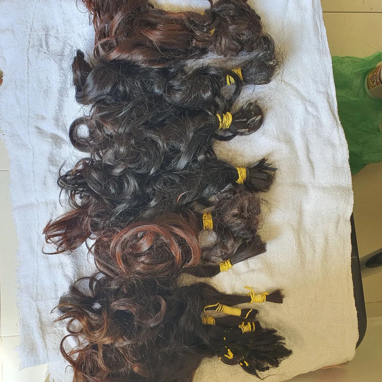 Mega Hair Natural - 7 Mechas - Novo - Foto 2