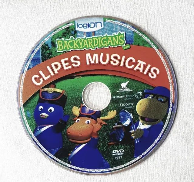 Dvd Original Infantil - Desenho - Backyardigans - Clipes Musicais ...