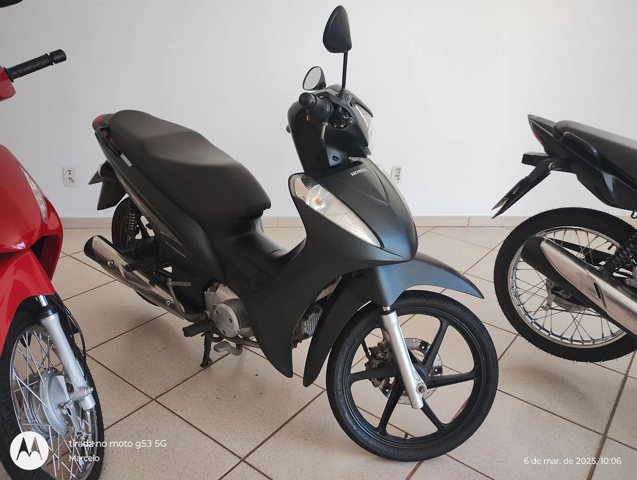 Honda Biz 125 - Preta - 2025