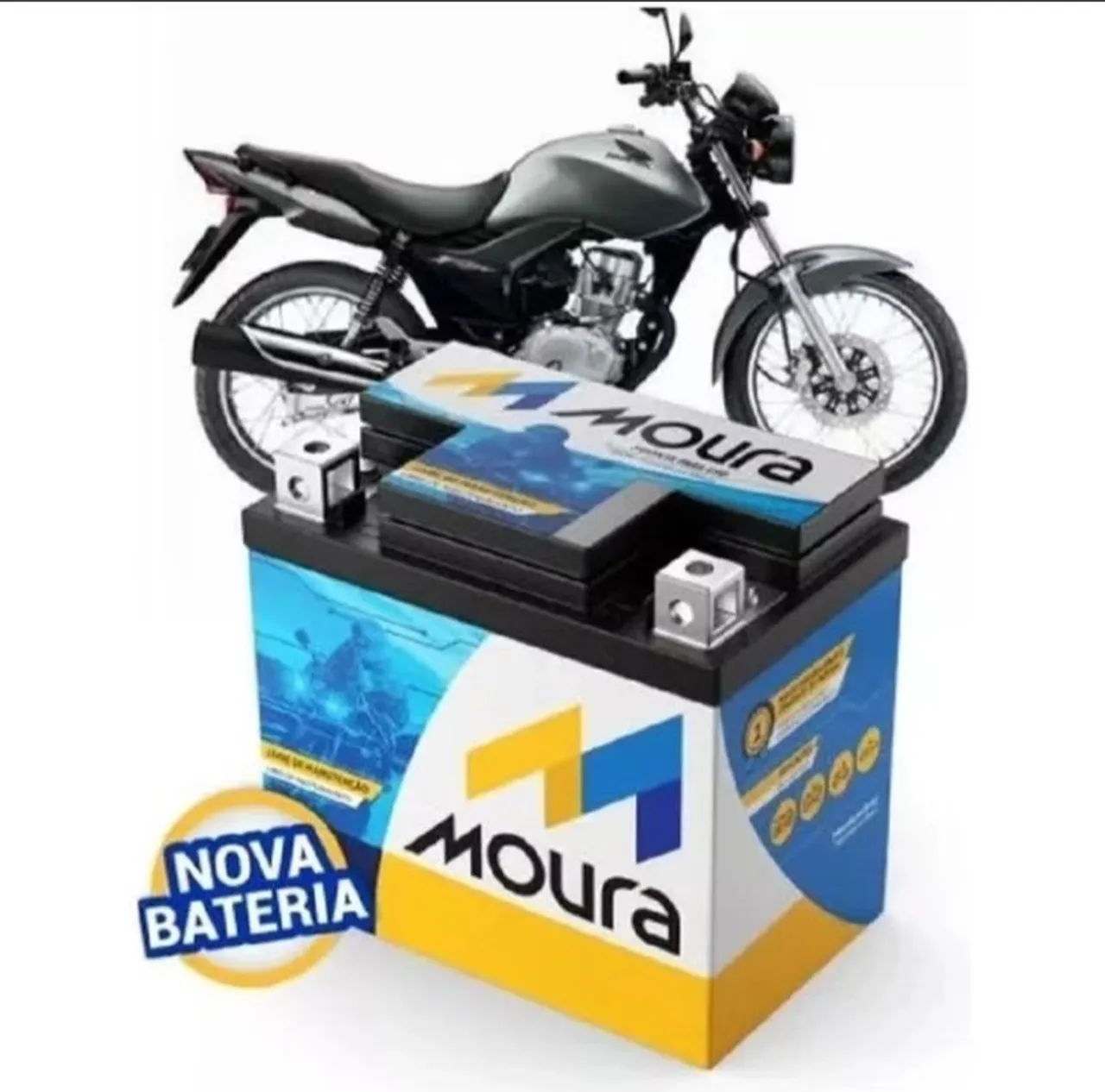 Bateria Moura para motos original