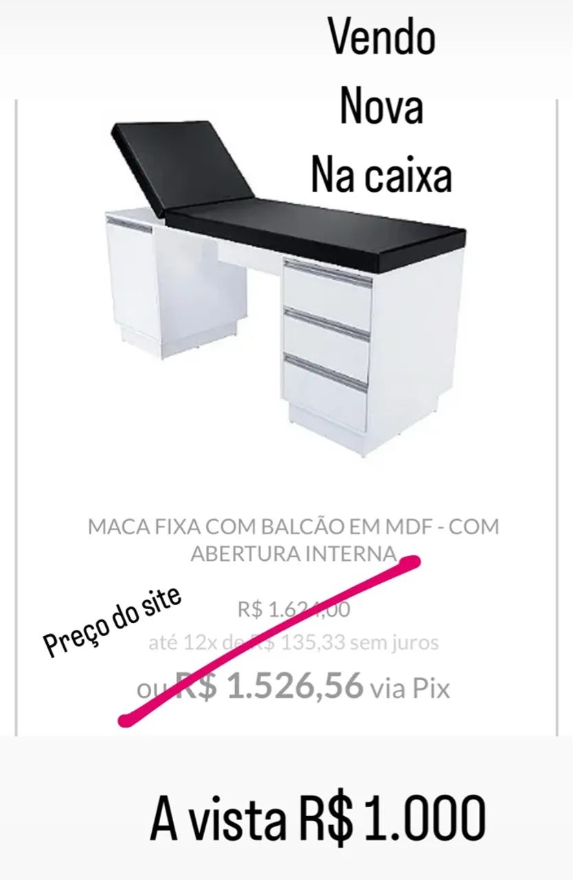 Maca em MDF com Balcão - Nova