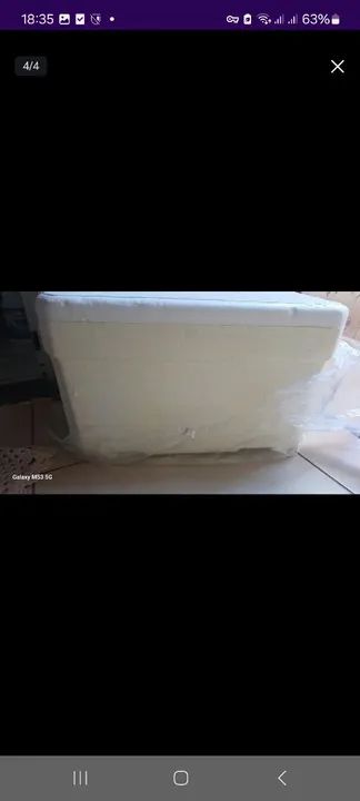 Isopor 50 litros semi novo