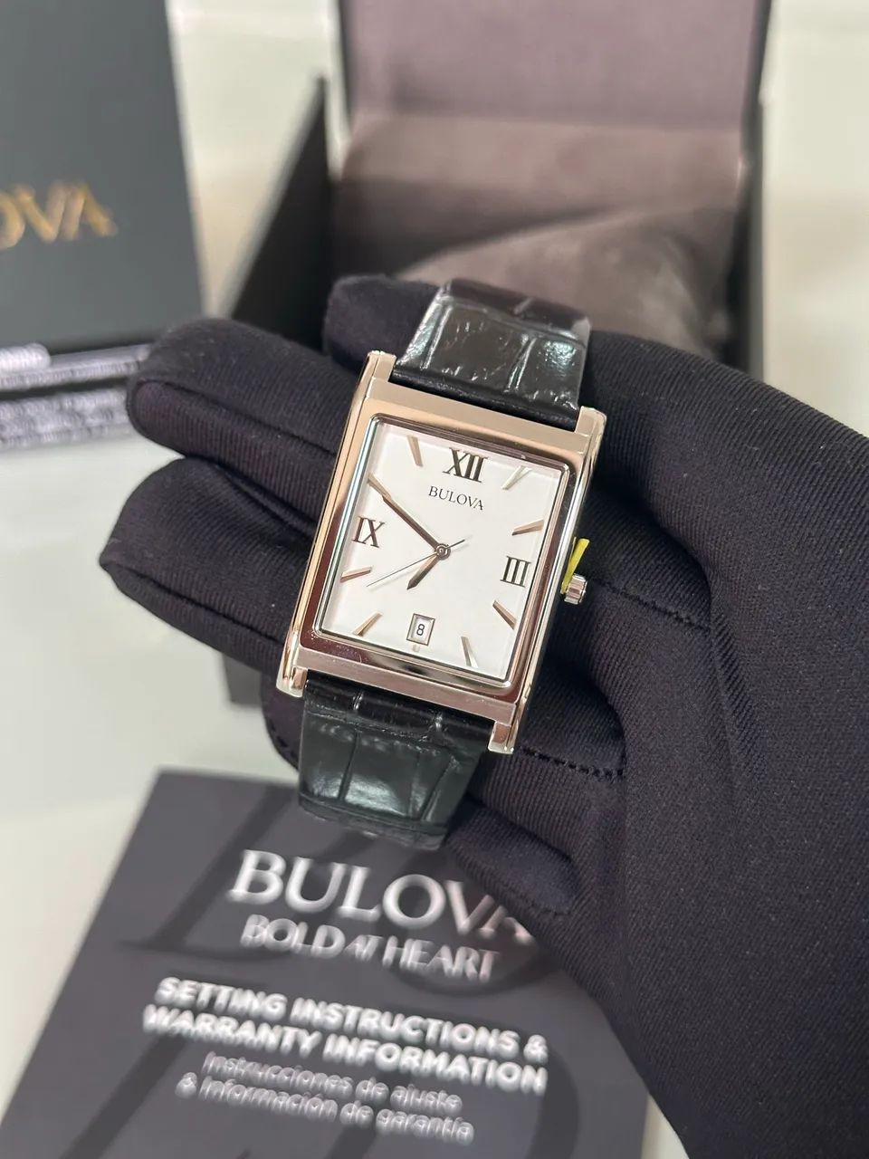 Relógio Bulova Tank original novo  - Foto 4