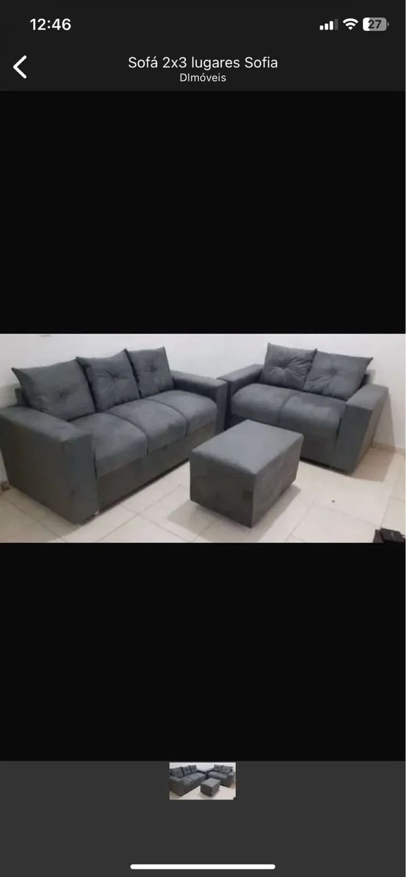 Sofá 2x3 lugares / preço PROMOCIONAL!!!