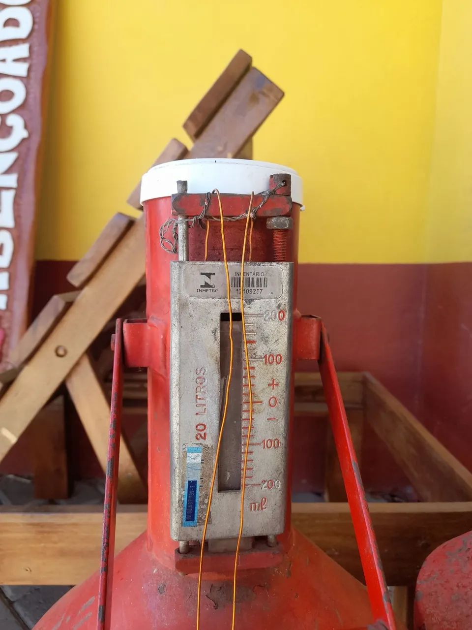  Galão aferidor de Combustível Vintage - Texaco e Atlantic preço unitário  - Foto 4