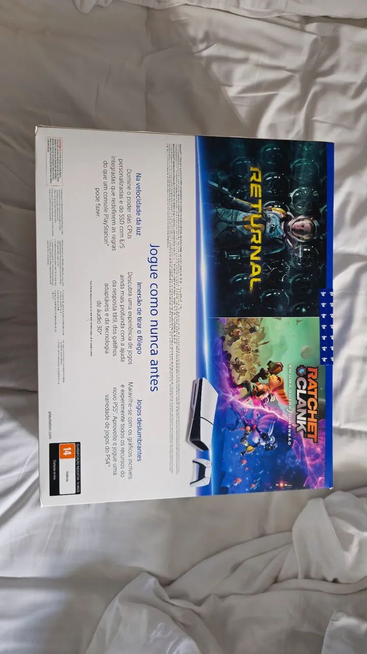 Playstation 5 - midia física novo na caixa  - Foto 3
