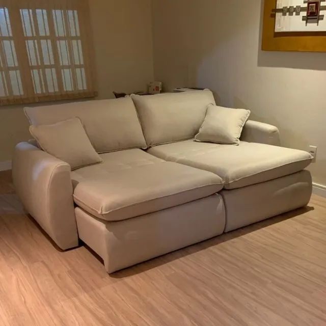 sala sofa retratil com opçao de cama