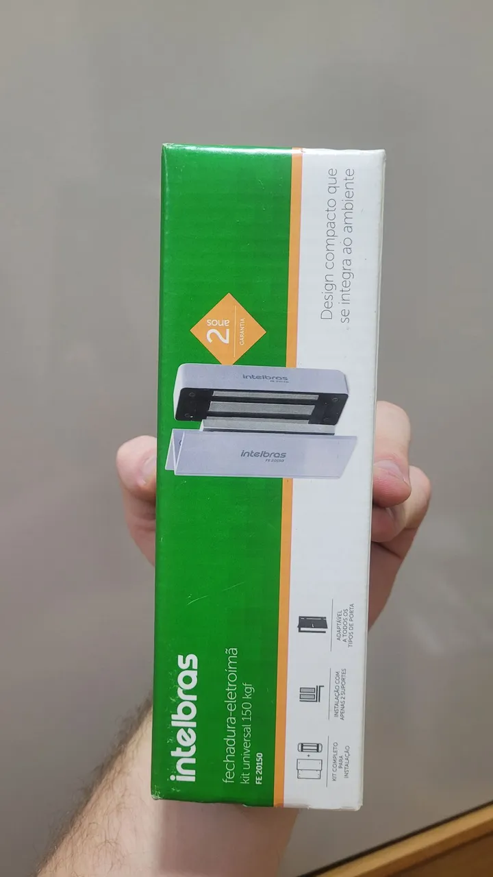 Fechadura Eletroímã Intelbras 150kgf FE 20150