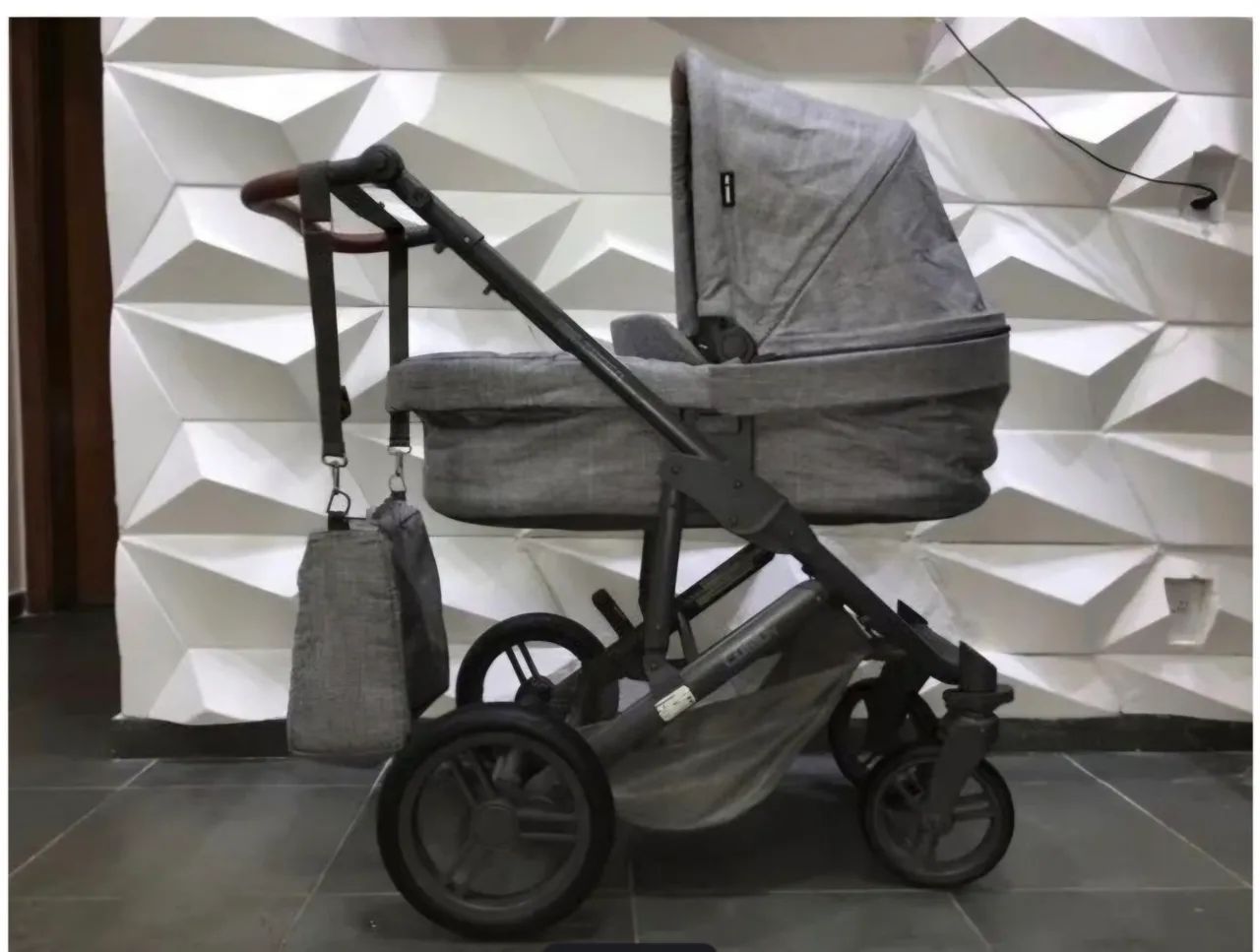 Carrinho Abc Design Como 4, Bebê Conforto, Moisés E Bolsa