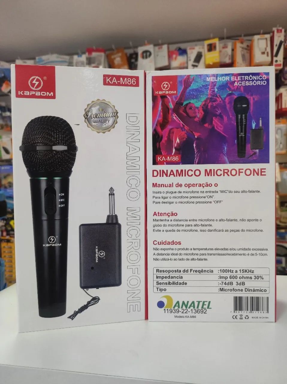 Microfone sem fio 