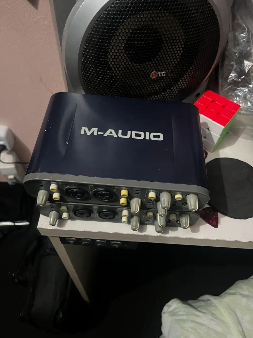 Interface/Placa de Áudio Fast Track M-Audio64562347872771122