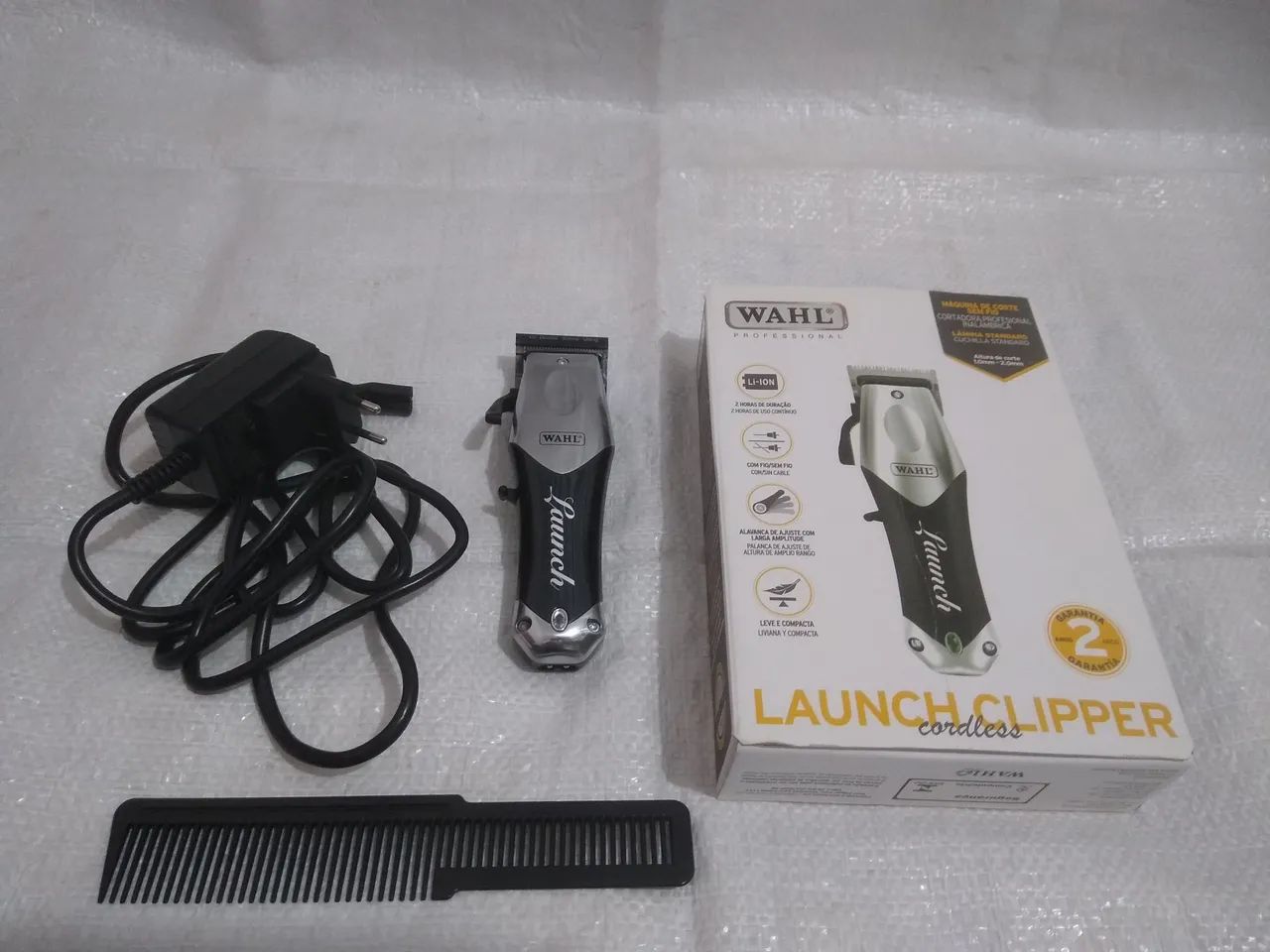 Máquina de Cortar Cabelo Wahl Launch Clipper - Sem Fio - Foto 4