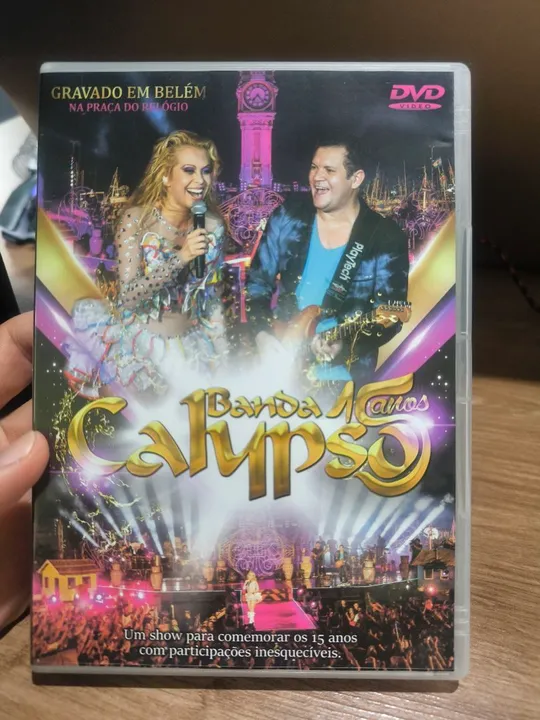 DVD Banda Calypso 15 Anos- ORIGINAL
