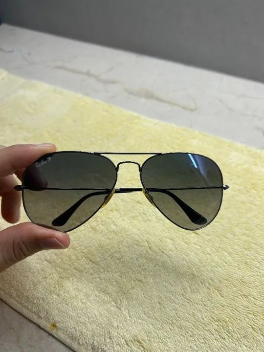 Óculos Ray-Ban aviador clássico original  - Foto 3
