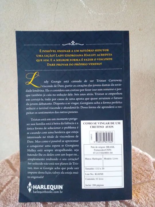 Livro: Como se vingar de um cretino - Suzanne Enoch - Foto 2