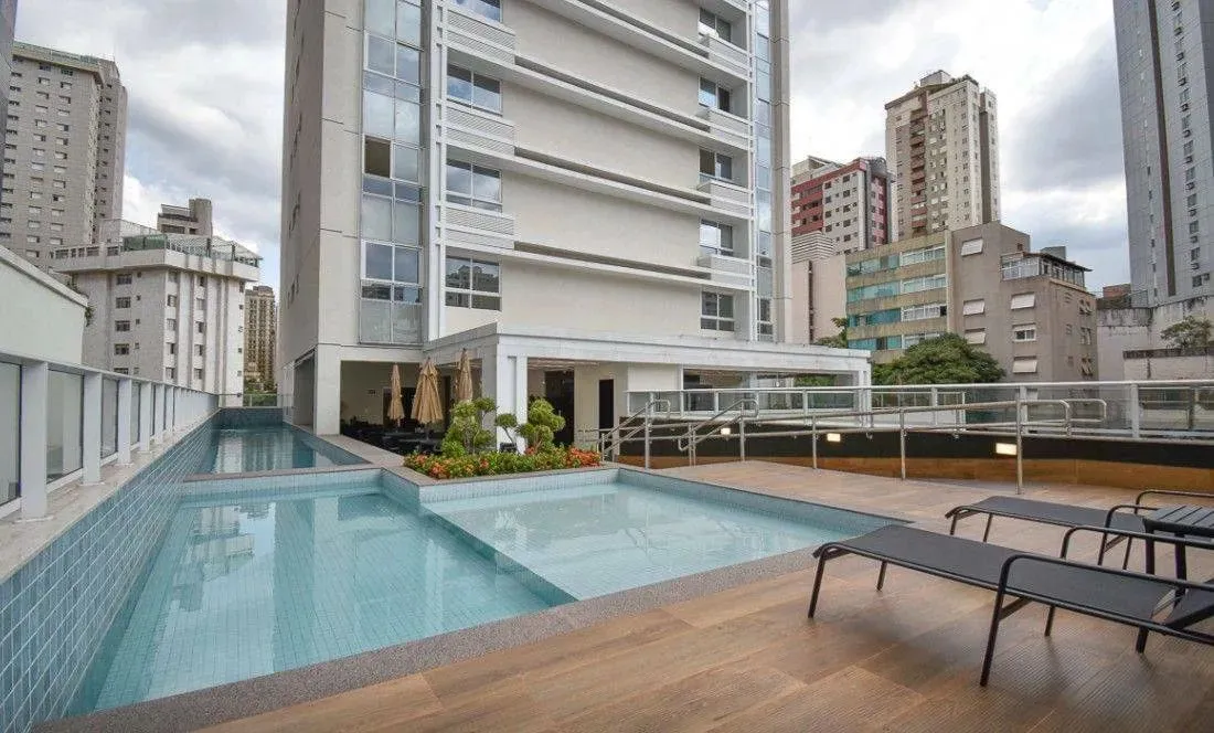Studio com 1 dormitório à venda, 46 m² por R$ 926.684,00 - Lourdes - Belo Horizonte/MG