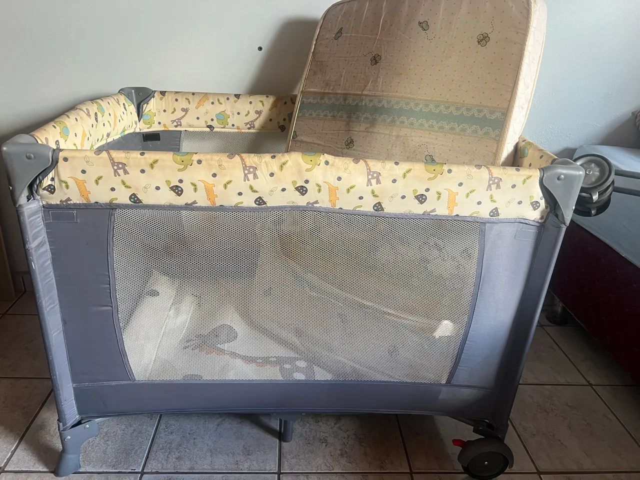 CERCADO INFANTIL COM COLCHÃO  - Foto 2