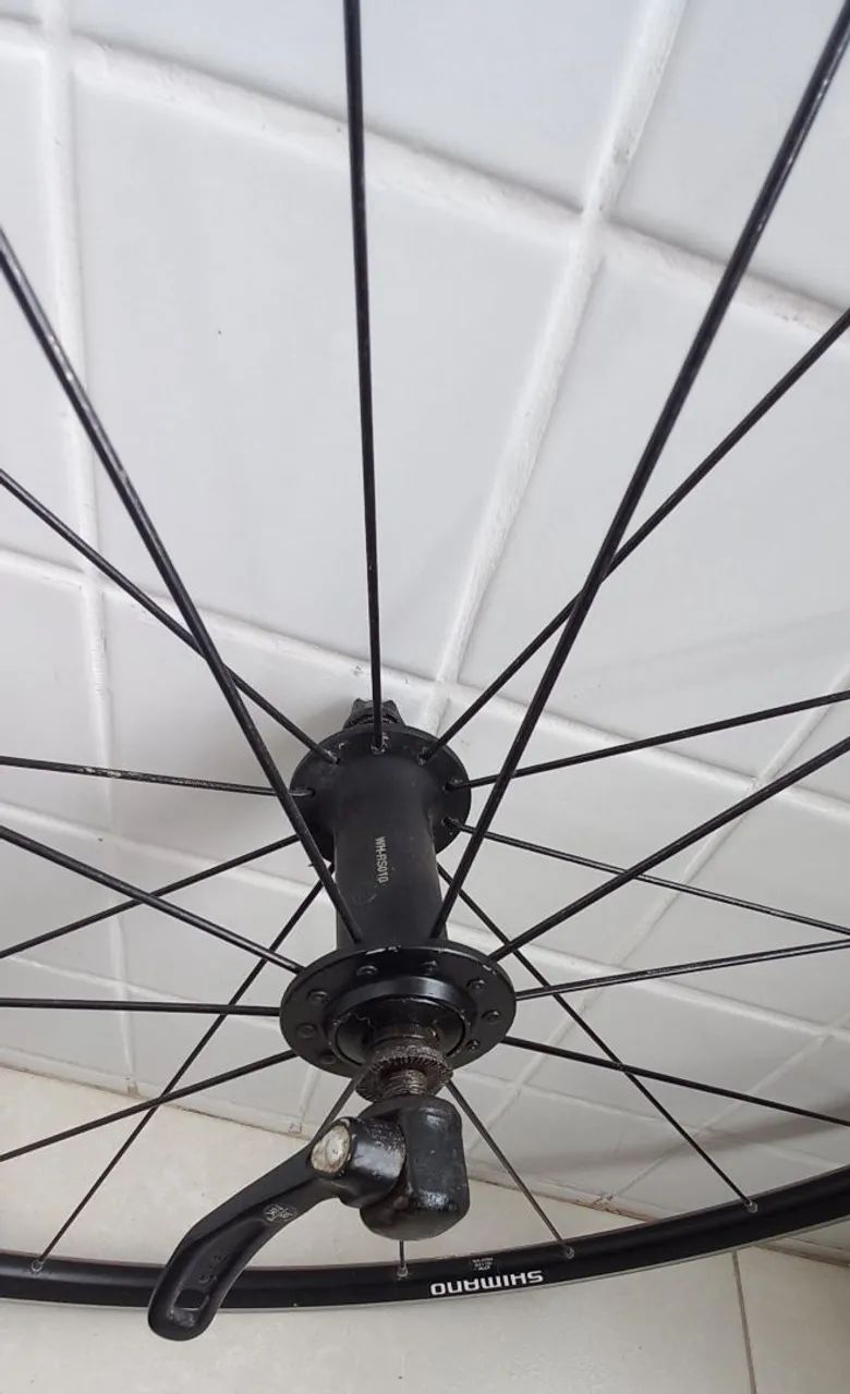 Par de rodas de Bicicleta speed 700C, Shimano WH-RS010 - Foto 4
