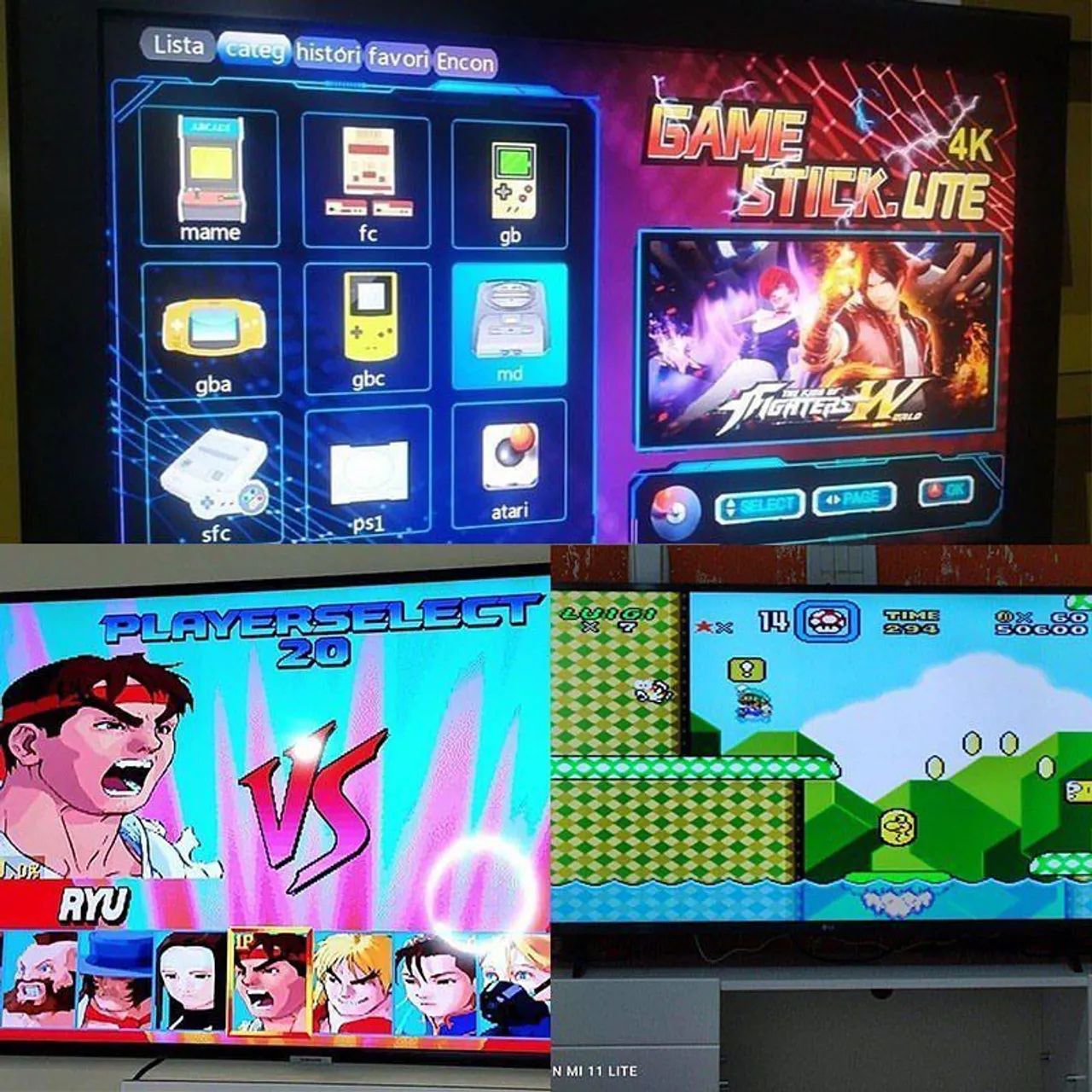 Game Stick retro 20 mil jogos - Foto 3