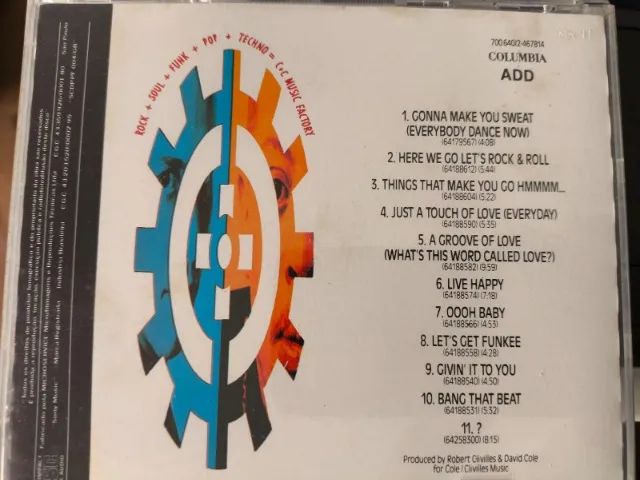 CD C+C Music Factory (1995): - Foto 3