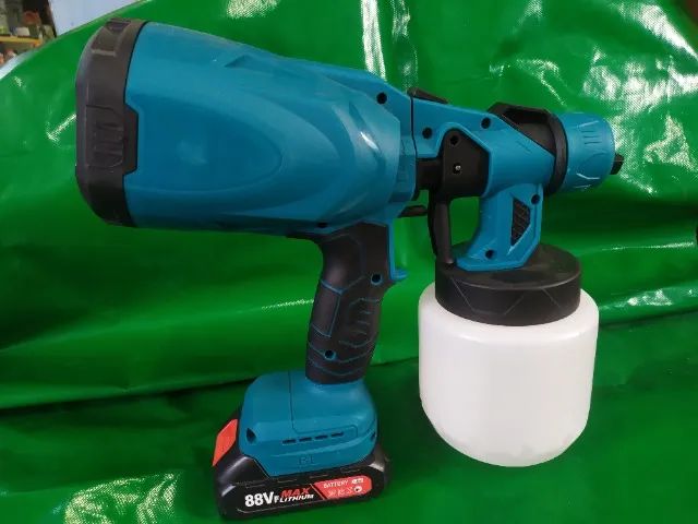 PISTOLA PARA PINTURA A BATERIA 18V - COM BATERIA SEM CARREGADOR - Foto 2