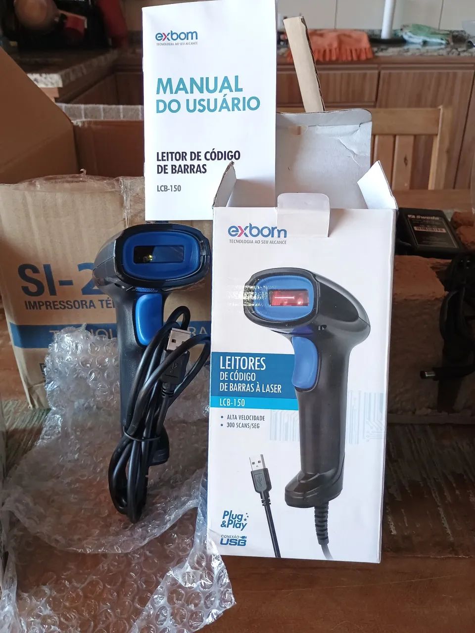 Kit Impressora Térmica Sweda +Sat Sweda + Leitor a Laser  - Foto 2