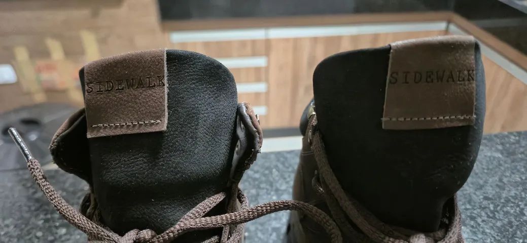 Bota masculina em couro SideWalk nº 38 NOVA - Foto 3