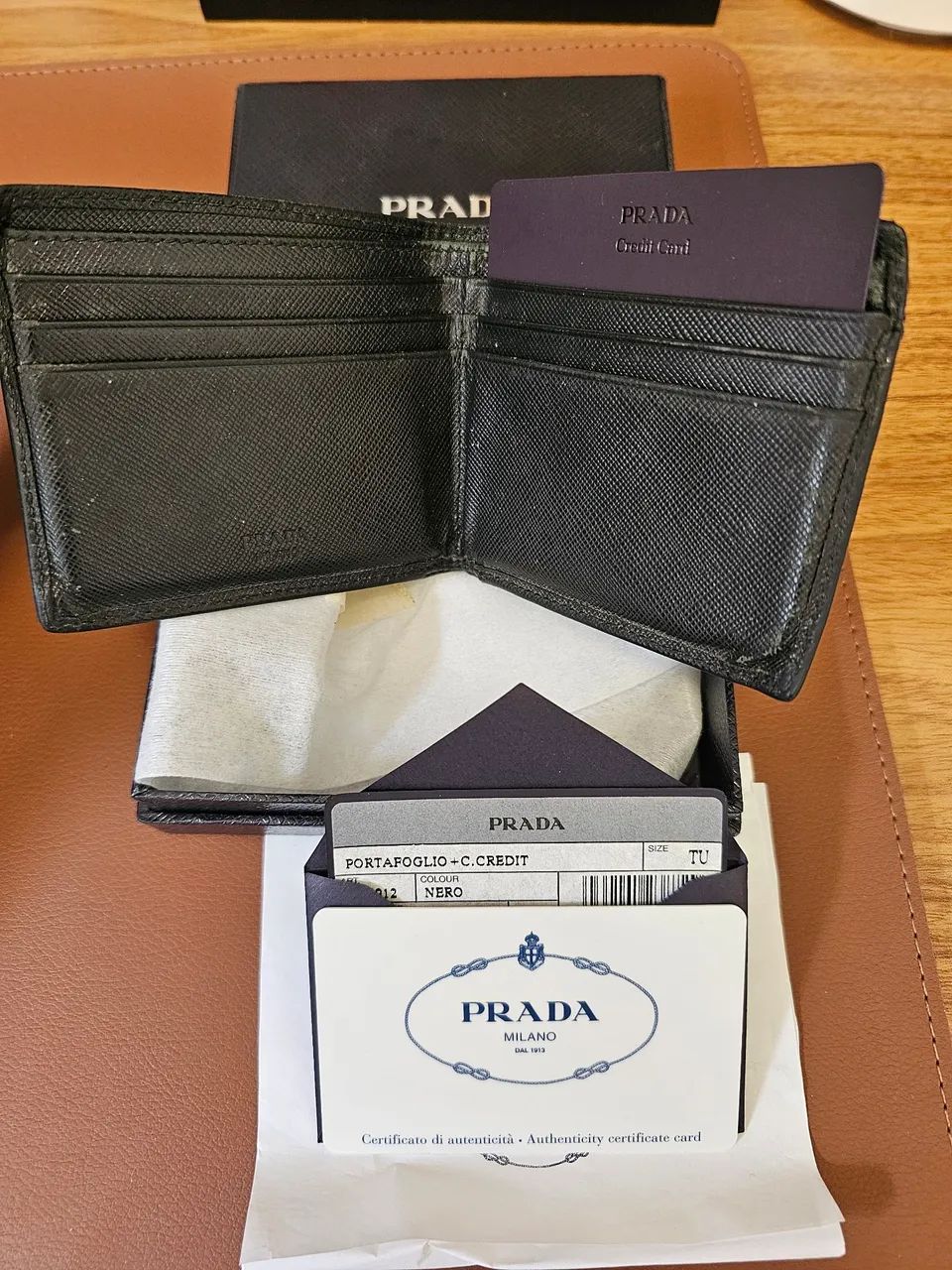 Carteira Masculina Prada - Foto 4