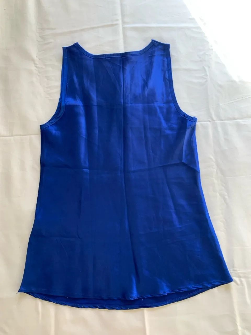 Blusa de cetim  - Foto 2