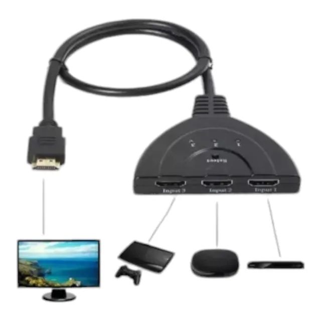 SWITCH HDMI 3 IN 1 IT-BLUE 4129 - Foto 2