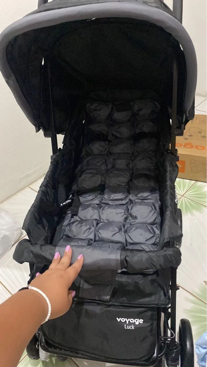 Carrinho de Bebê Voyage Luck Preto