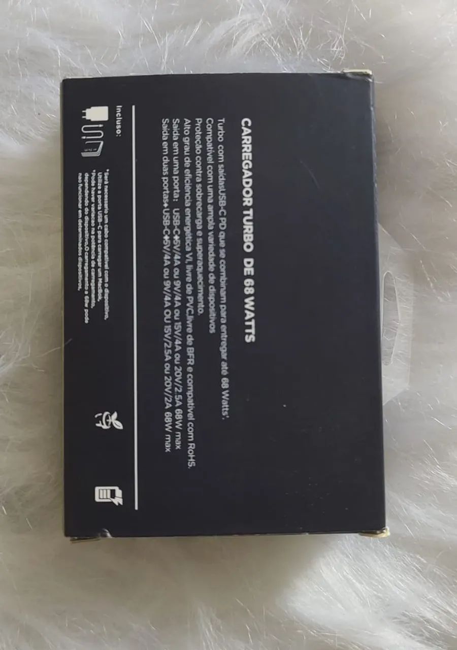 Carregador de celular Motorola tipo C 68W - Foto 2