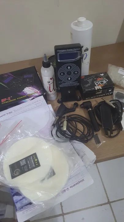 Kit de Tatuagem Completo **(SÓ VENDA) - Foto 2