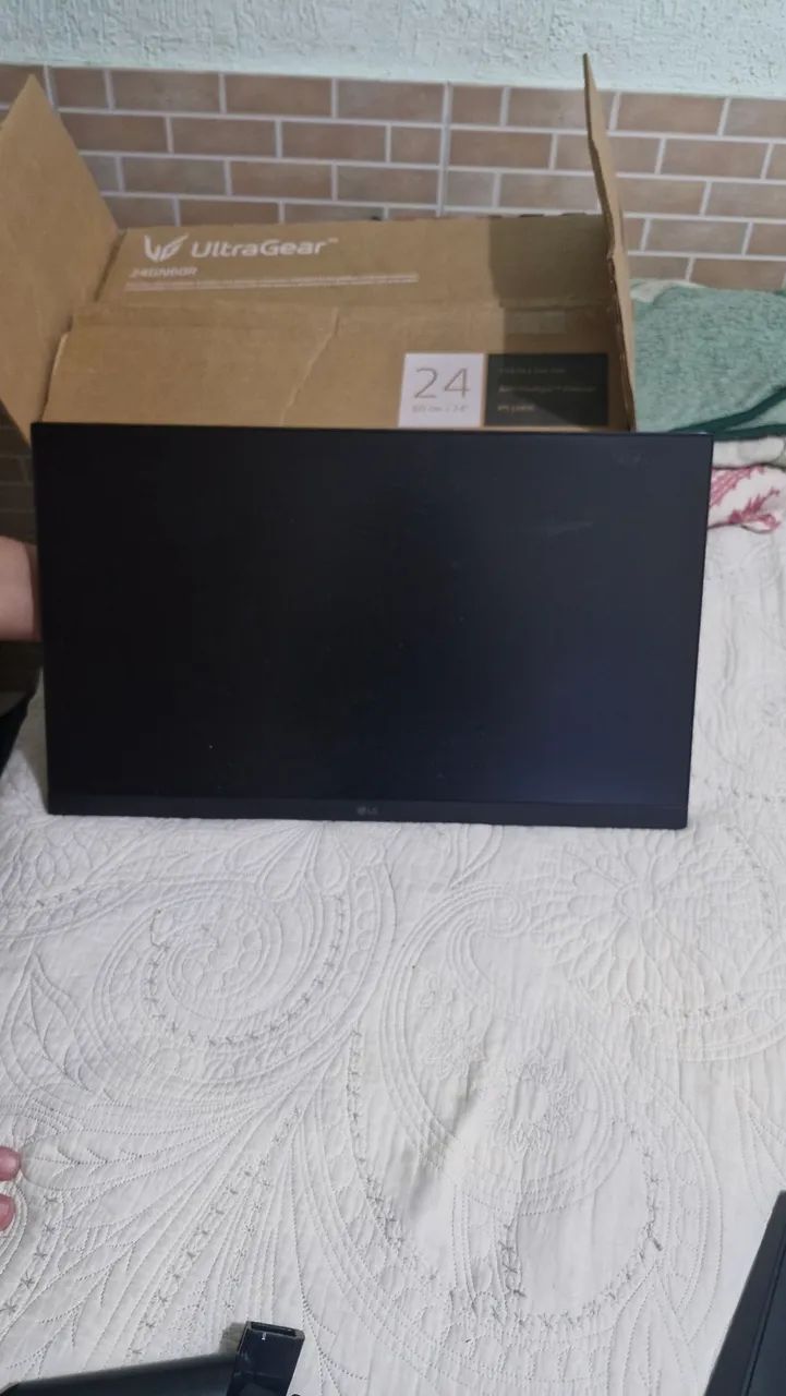 Monitor Gamer LG Ultragear 24 polegadas IPS Full HD 144hz 1ms - Foto 6