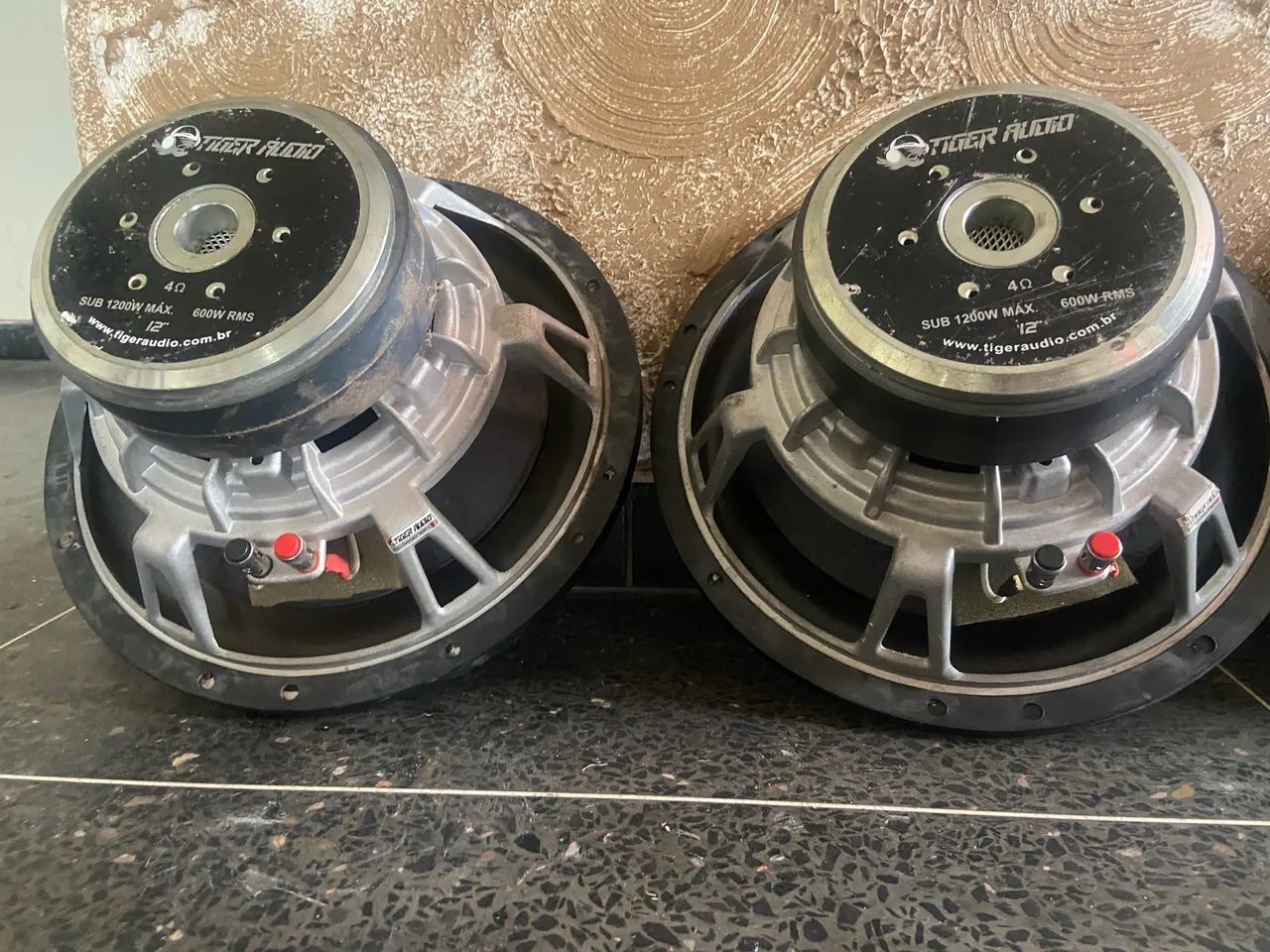 Par de subwoofer tiger audio 600w rms! - Foto 6