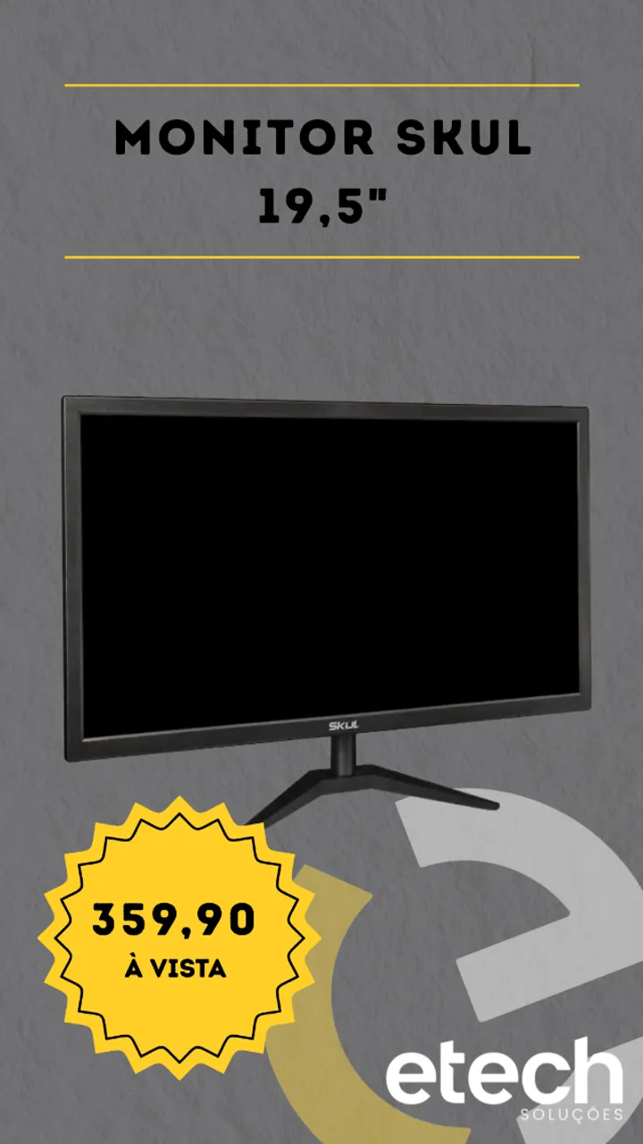 Monitor 19,5"