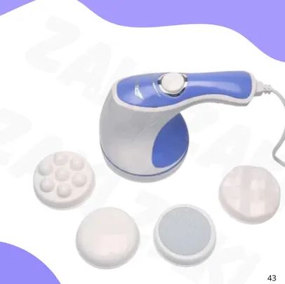 Massageador Corporal Elétrico Orbital Com 4 Cabeças z898 - Foto 3