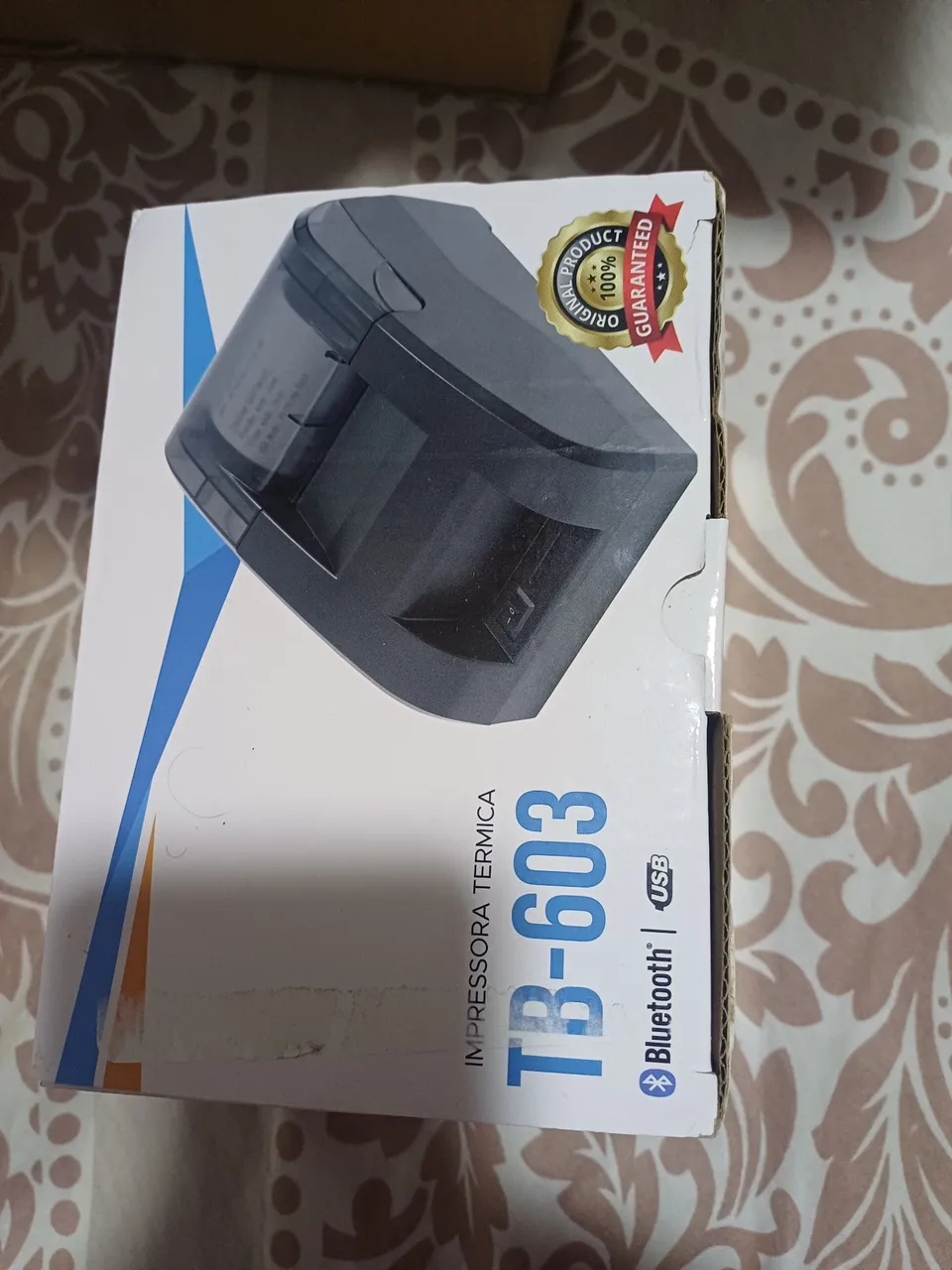 Impressora Térmica TB-603 Bluetooth e USB