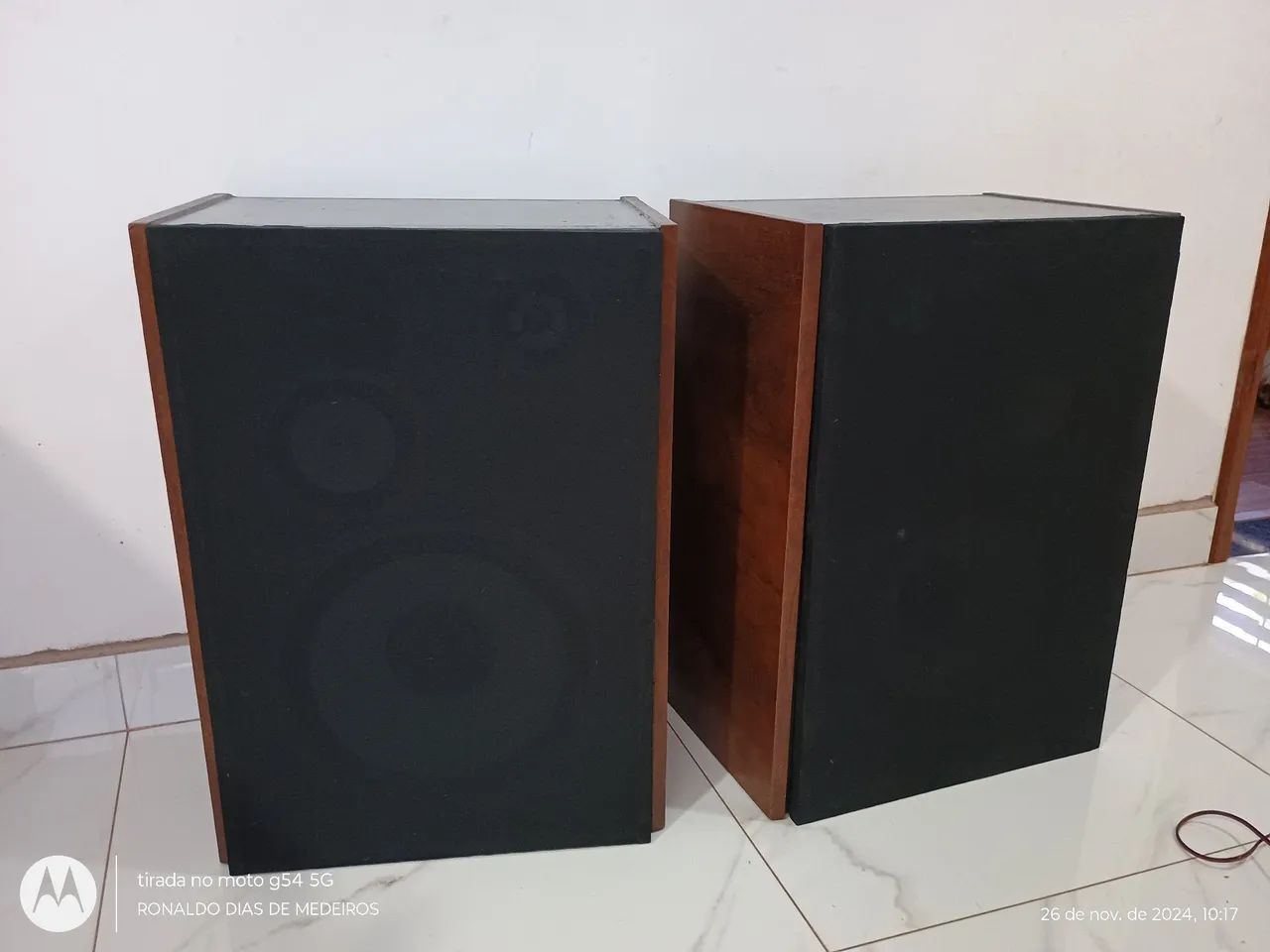 Gradiente Caixas de som master 100 não envio 