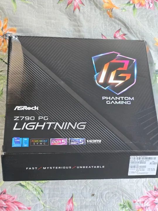 Placa Mãe ASRock Z790 PG Lightning DDR5 + Fenvi AX210 - Foto 5
