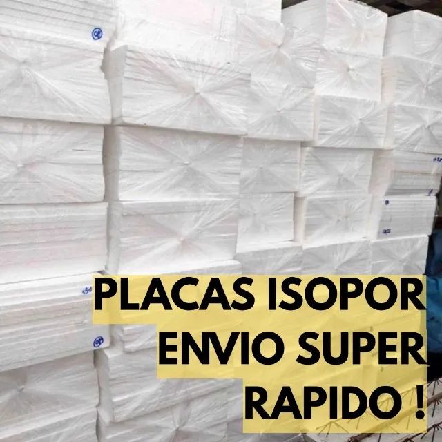 ? Placas de Isopor 1m x 50cm - Fácil Aplicação e Proteção contra Umidade