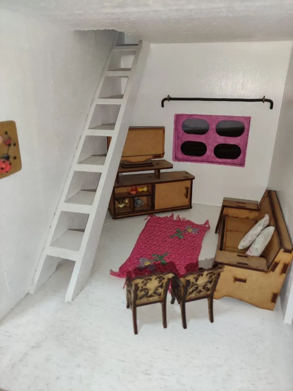 Casinha de brinquedo mobiliada - Foto 5