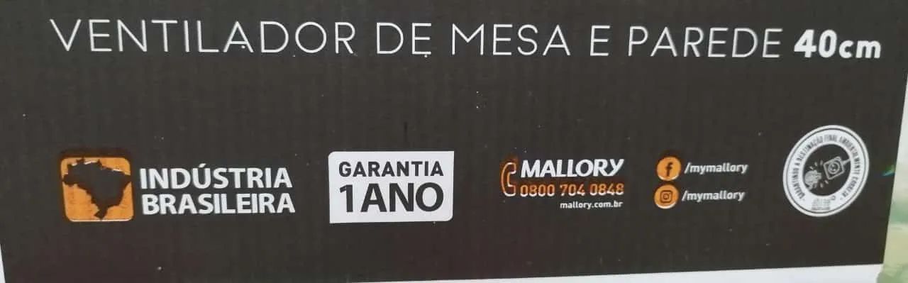 Ventilador Mallory MODELO EGEO - Foto 3