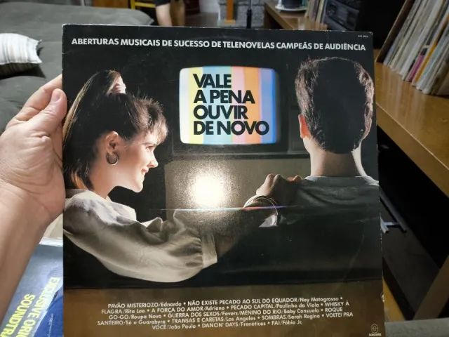 Super disco de Vinil Vale A Pena Ouvir De Novo Lp Novela Nacional 1988 