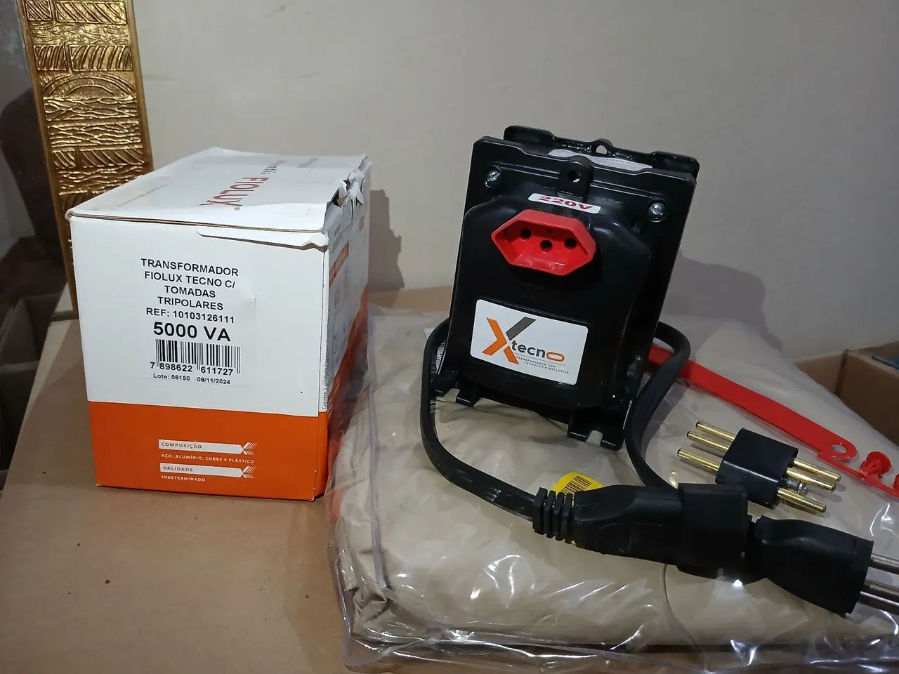 Transformador 110v-220v 5000VA Novos- entrega grátis  - Foto 3
